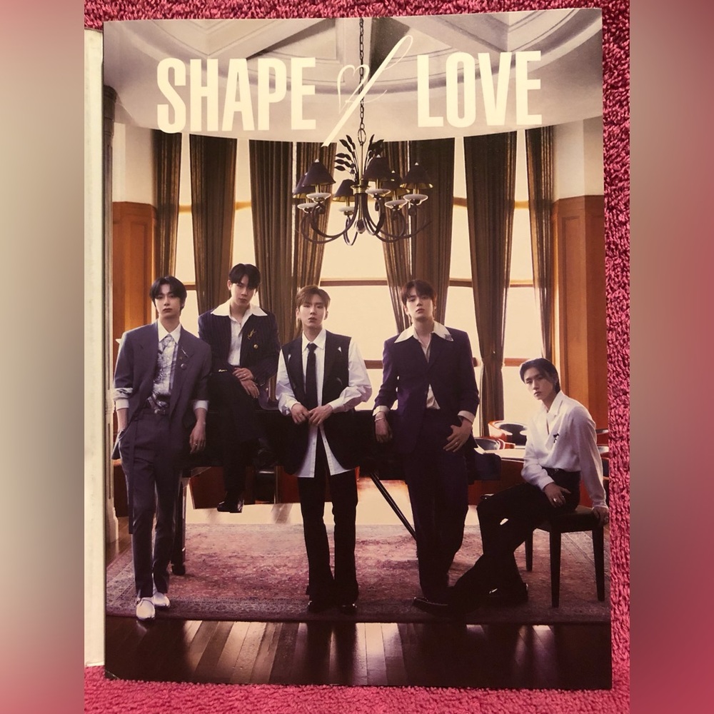MONSTA X - Shape of Love - K-pop CD, book and poster